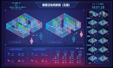 智慧公廁綜合顯示軟件